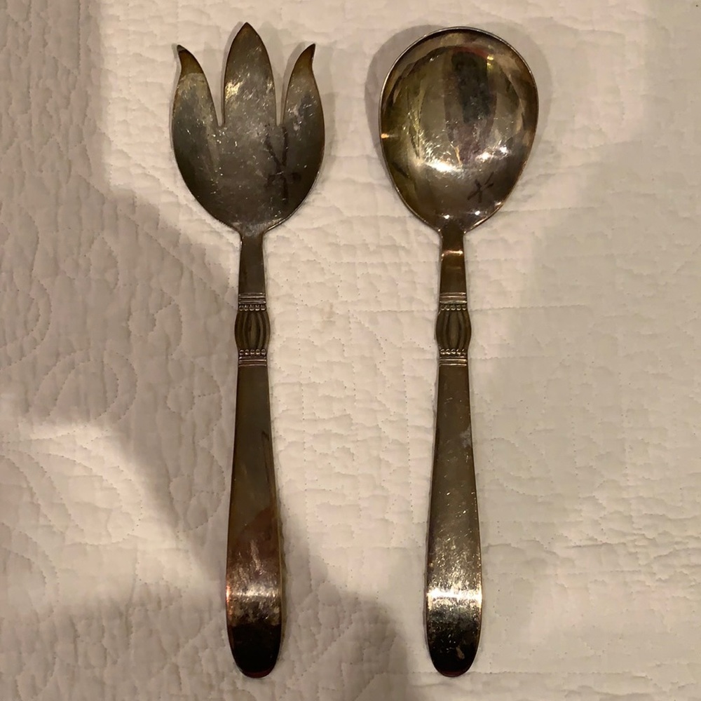 Masterpiece Silverplate Fork &Spoon Serving Pieces